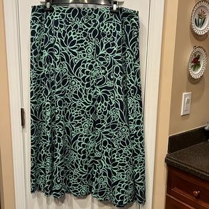 Fun summer A-Line maxi skirt by Talbots